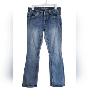 Paisley Sky Bootcut Jeans Embellished